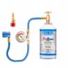 Obrazek Zestaw do klimatyzacji samochodowej gaz R134A + adapter HP/LP