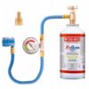 Obrazek Zestaw do klimatyzacji aut GAZ R1234YF Z USZCZELNIACZEM + ADAPTER