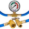 Obrazek ZESTAW DO KLIMATYZACJI AUT GAZ R134A 3W1 + ADAPTER HP/LP