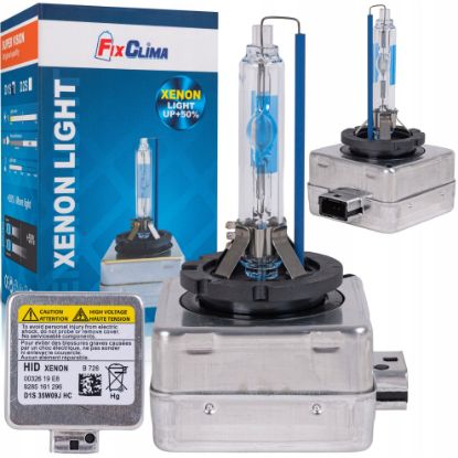 Obrazek Żarnik xenon D1S palnik żarówka ksenon HID +50% światła homologacja